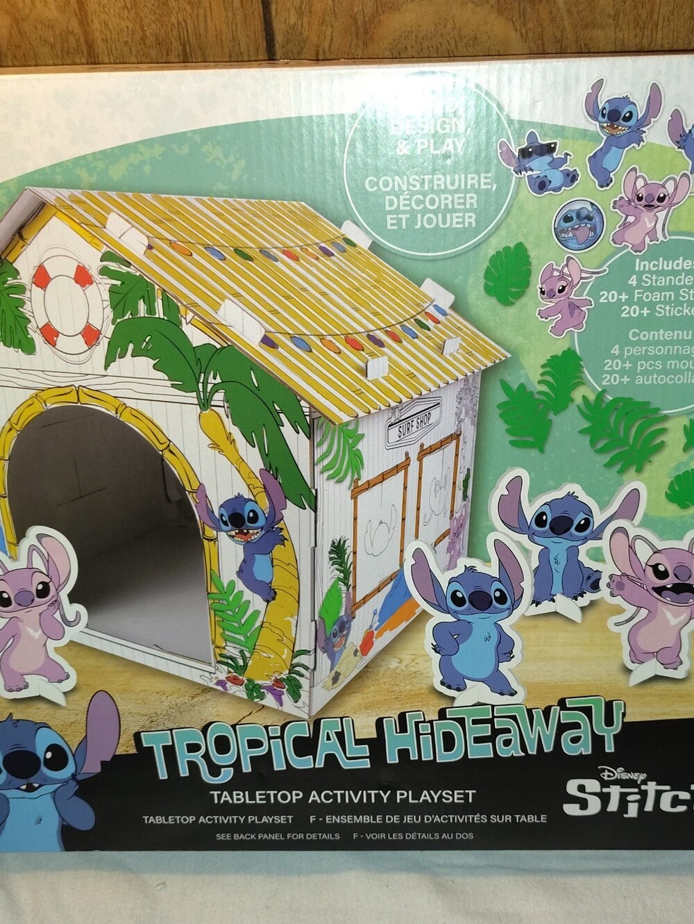 Tropical Hideaway Tabletop Activity Playset - Blue
